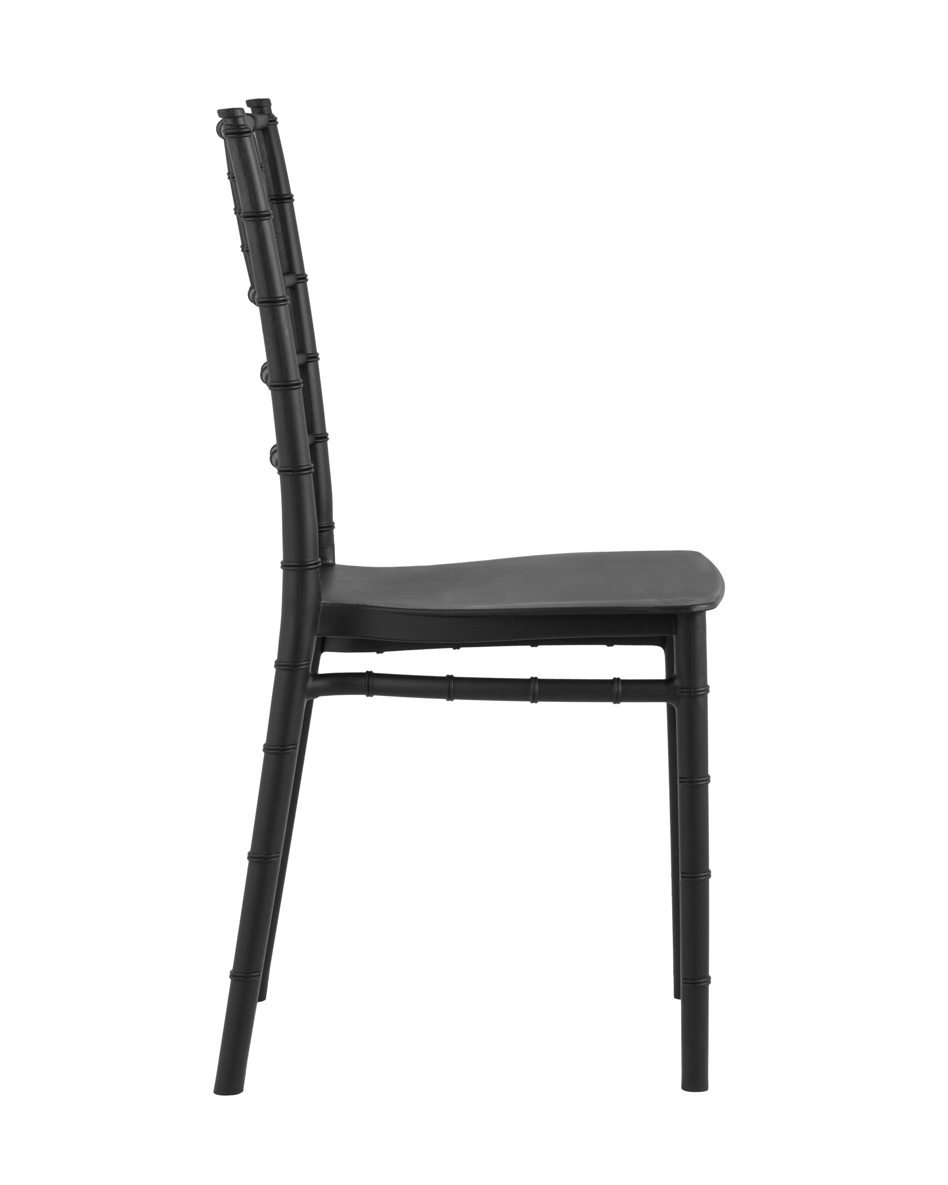 Стул Chiavari (Кьявари) пластик черный 2 шт Stool Group