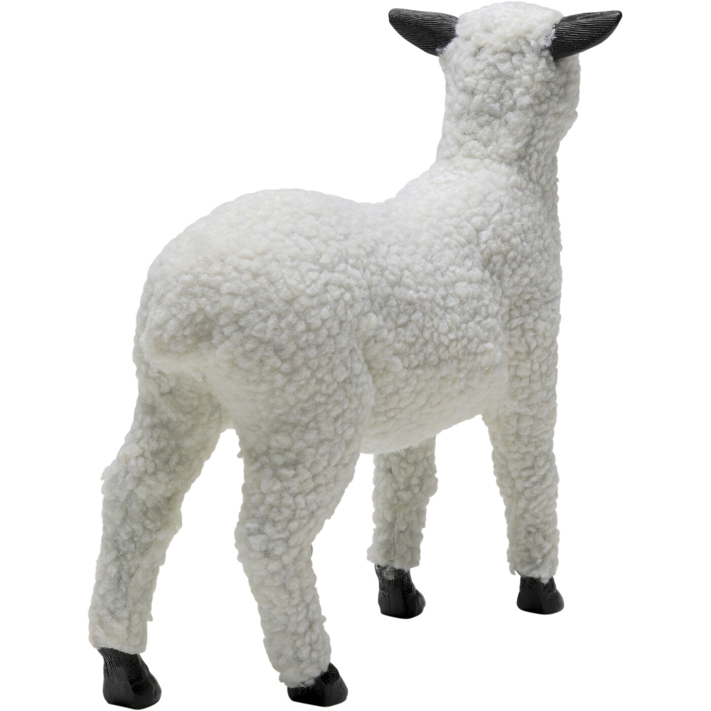 Фигура декоративная Happy Sheep Wool White 28 см KARE 56049