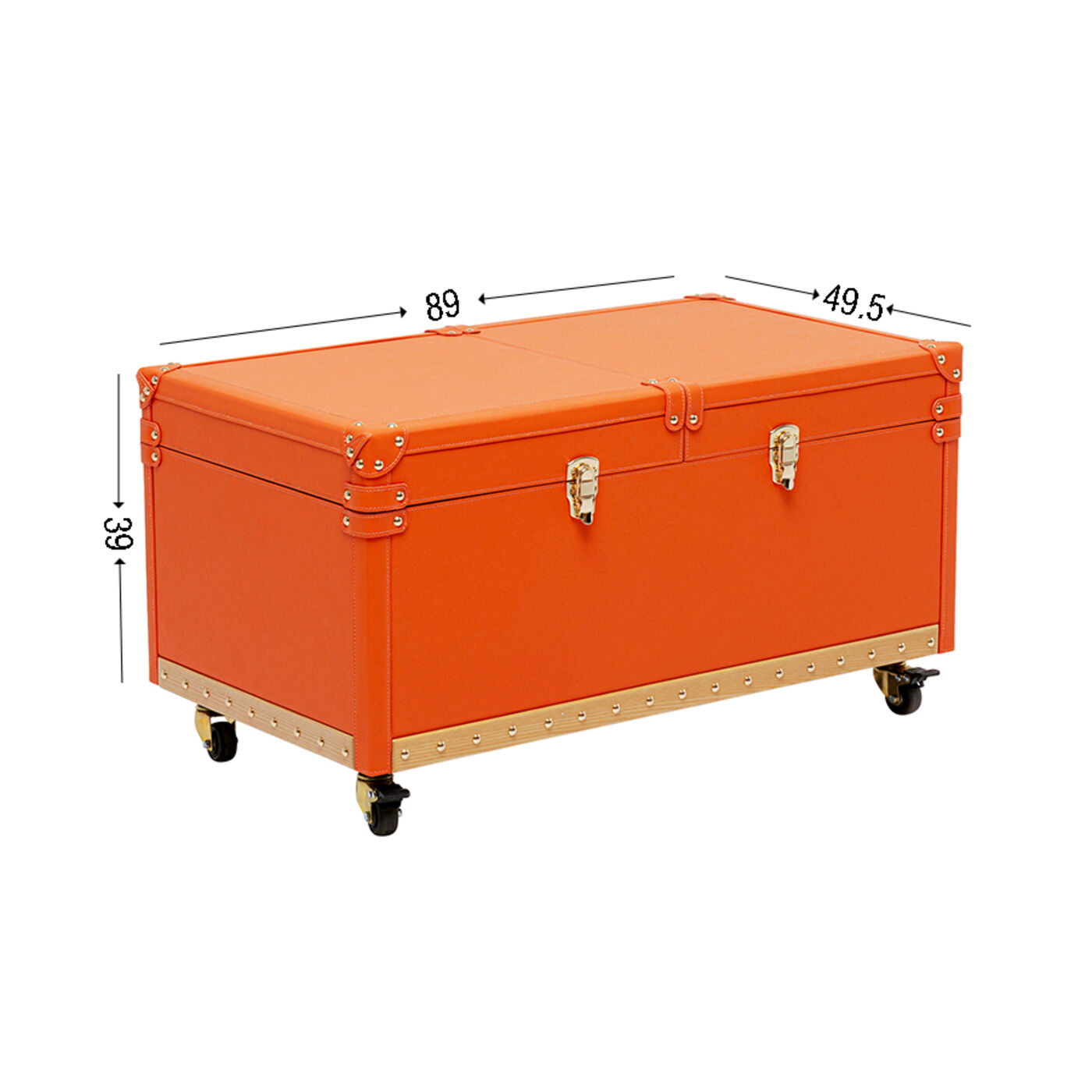 Стол кофейный Bar Monaco Orange 89x50cm KARE 70942