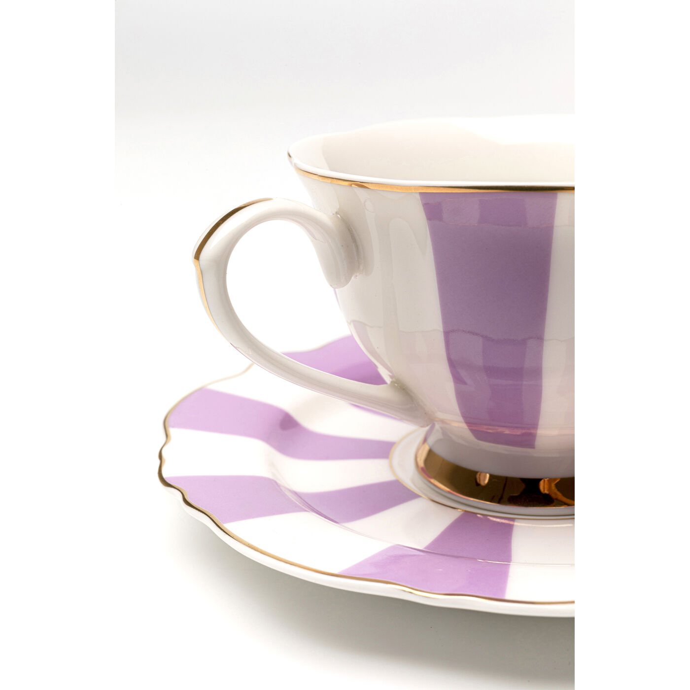 Чашка кофейная Harlequin Purple (2/part) KARE 56995