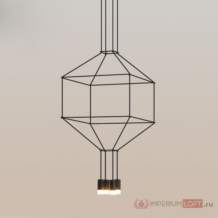 Потолочный светильник Via 4 round by ImperiumLoft