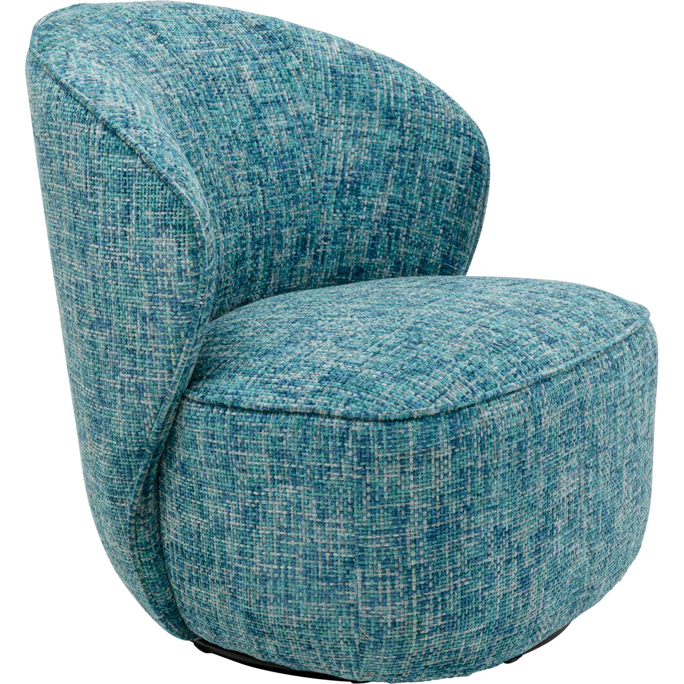 Кресло вращающееся Ellie Light Blue KARE 70545