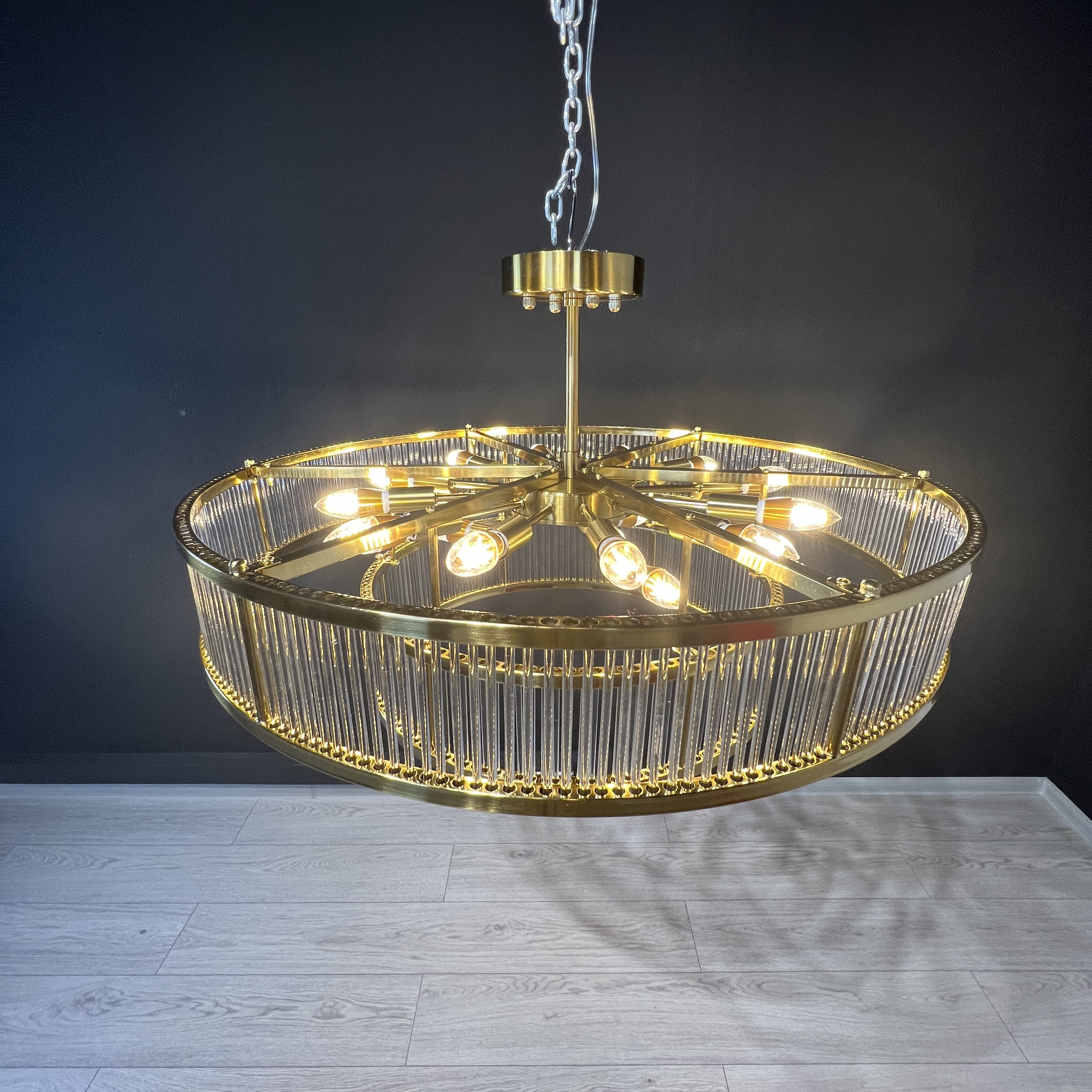 Люстра RH Marais Round Chandelier D120 by ImperiumLoft