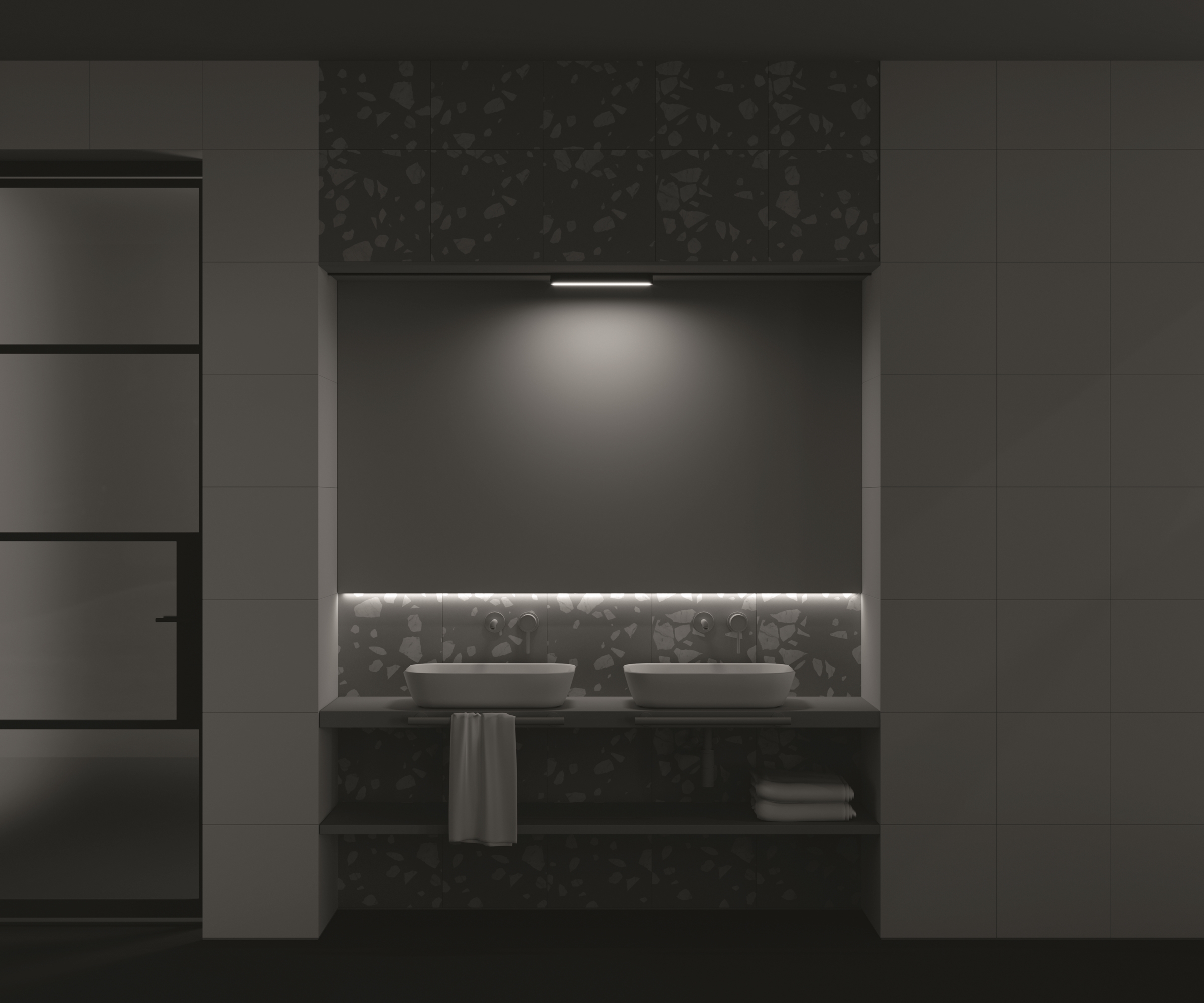 Трековый светильник Technical TR080-1-18W3K-B