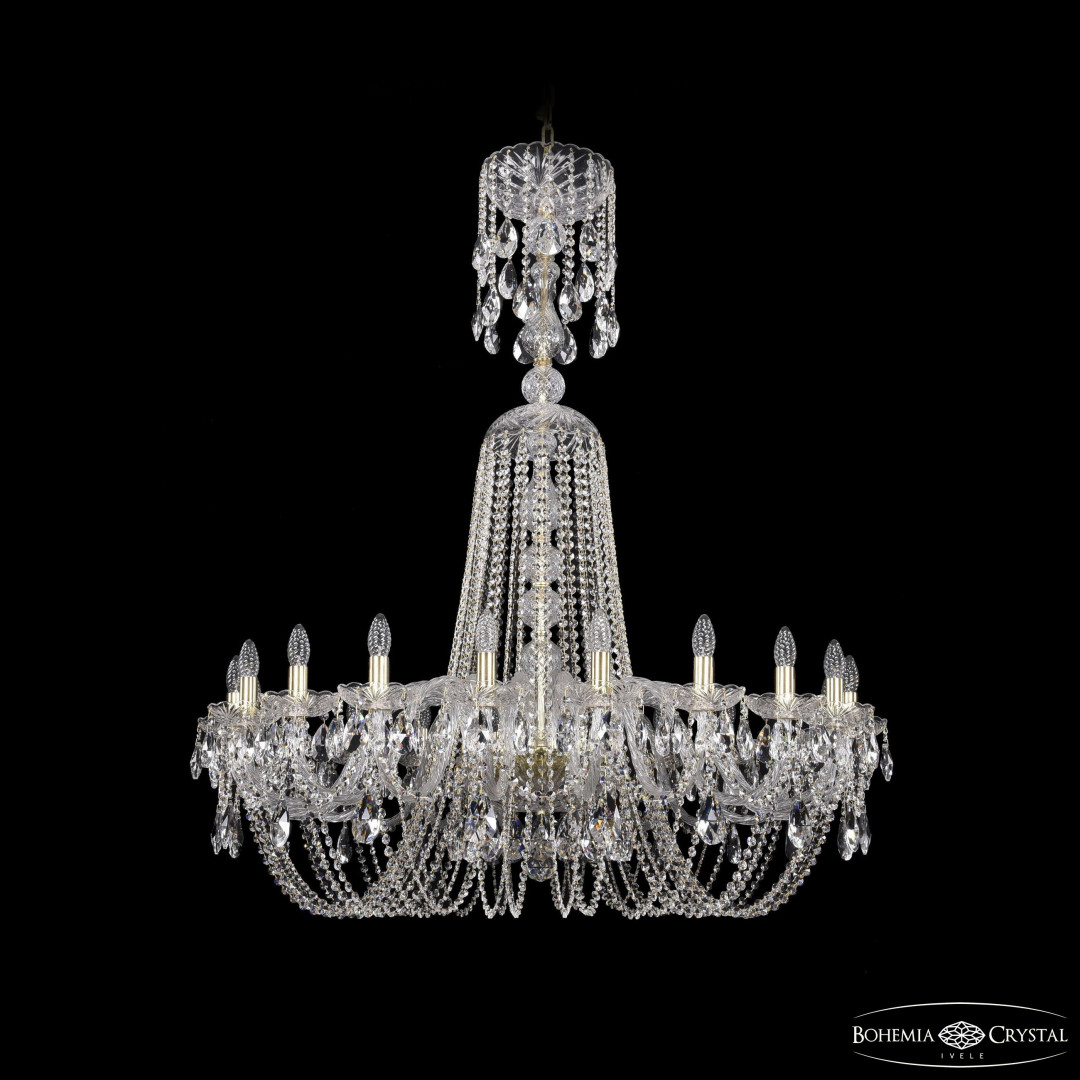 Люстра хрустальная 1402/20/400/XL-140 G