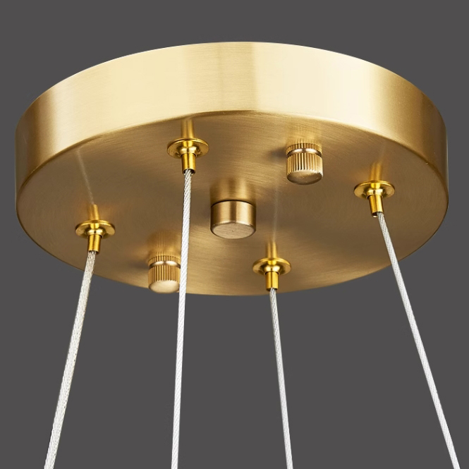 Кольцевая люстра OLAGUS B Brass by ImperiumLoft