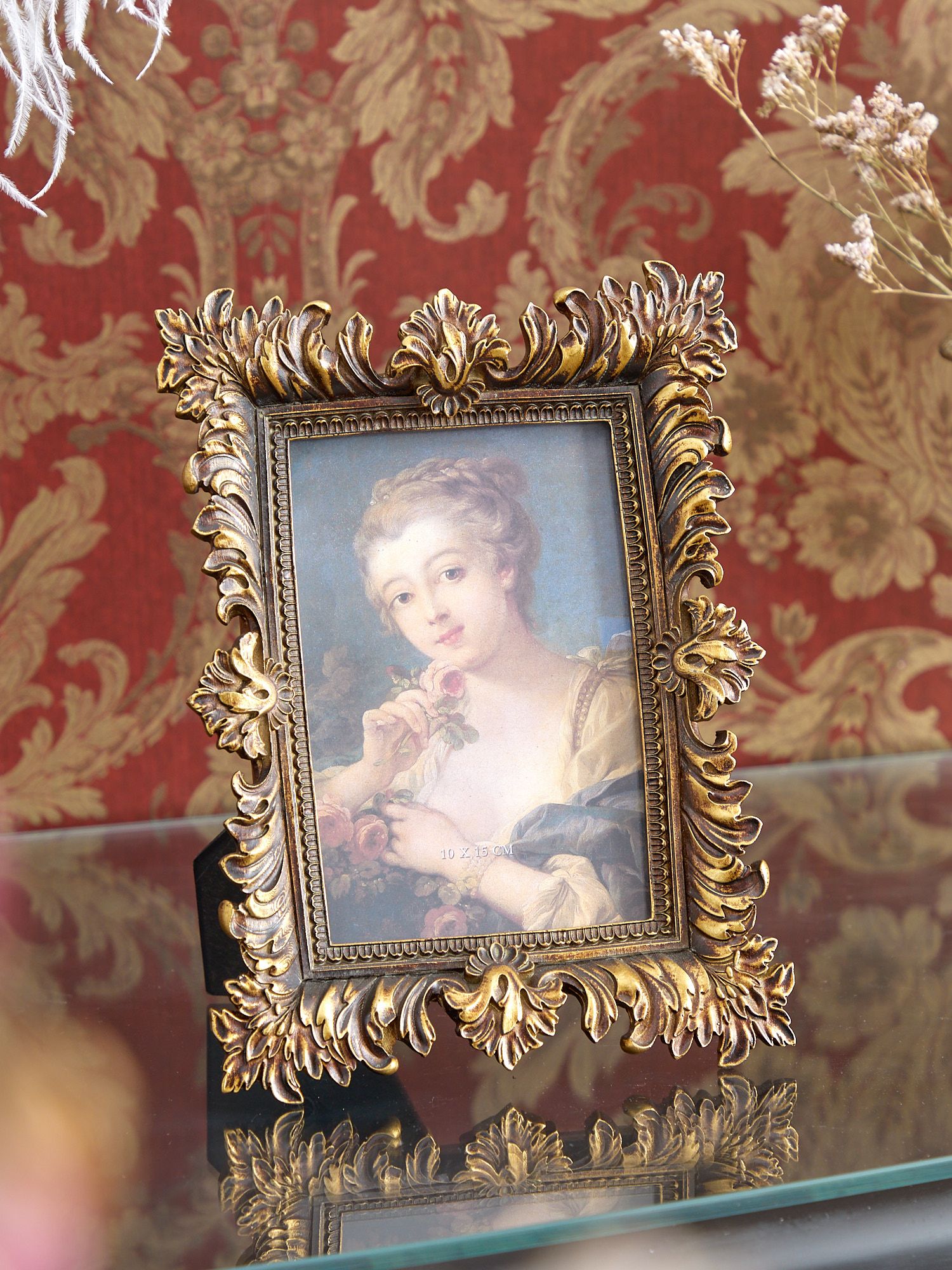 Фоторамка настольная, под старину Glasar 28-617