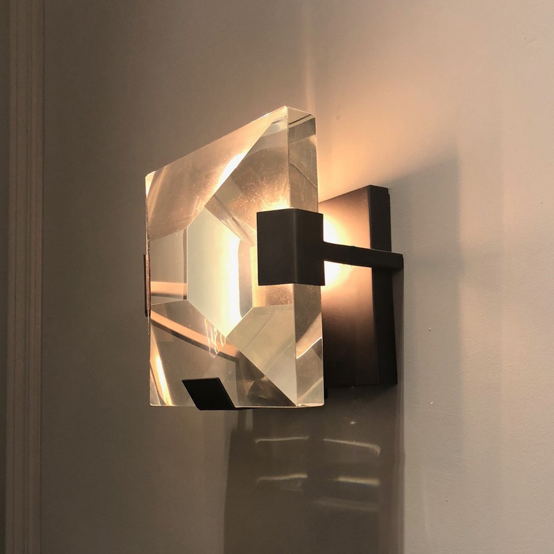 Настенный светильник  Delight Collection Harlow Crystal 1