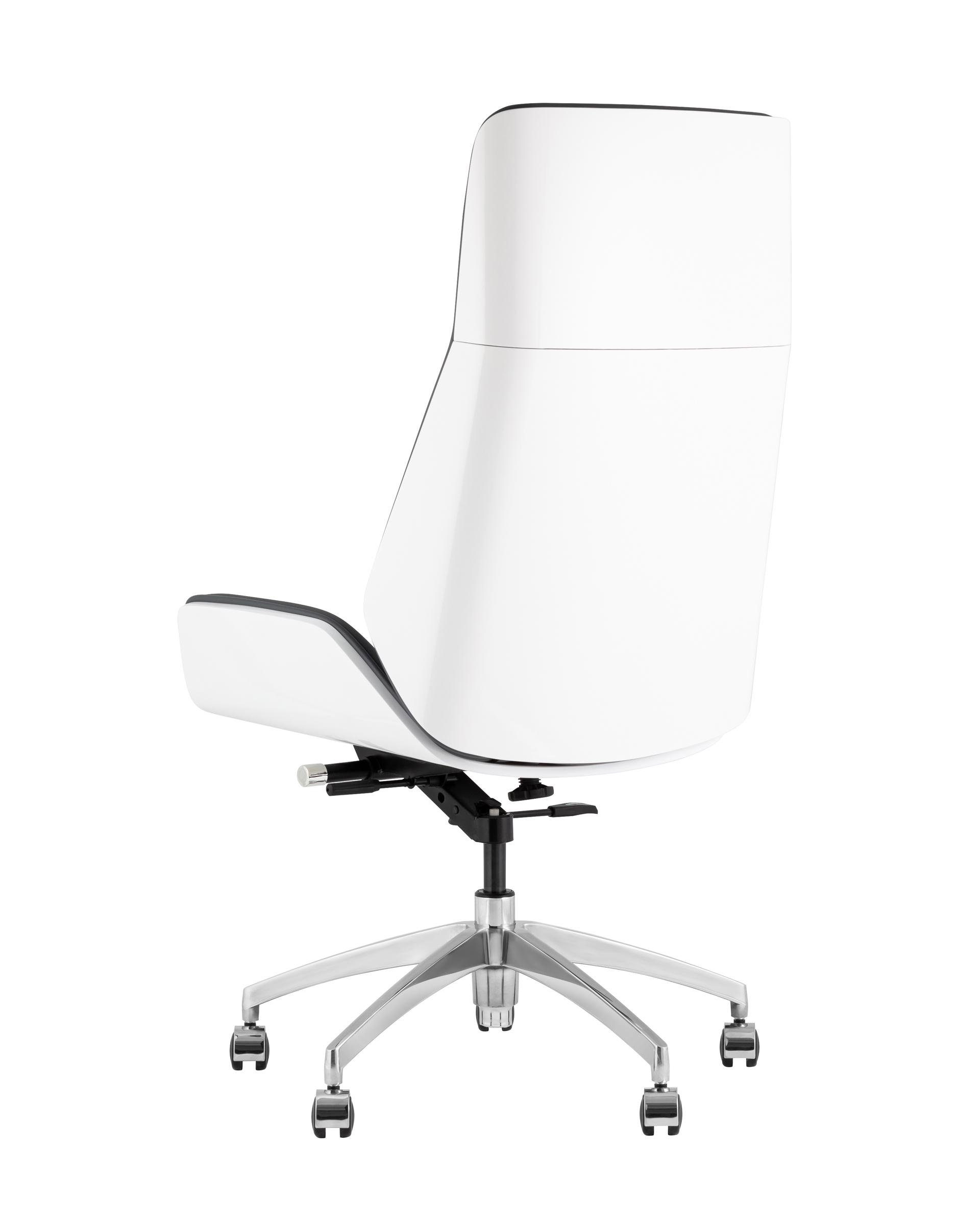 Кресло руководителя TopChairs Crown SN серо-голубой Stool Group