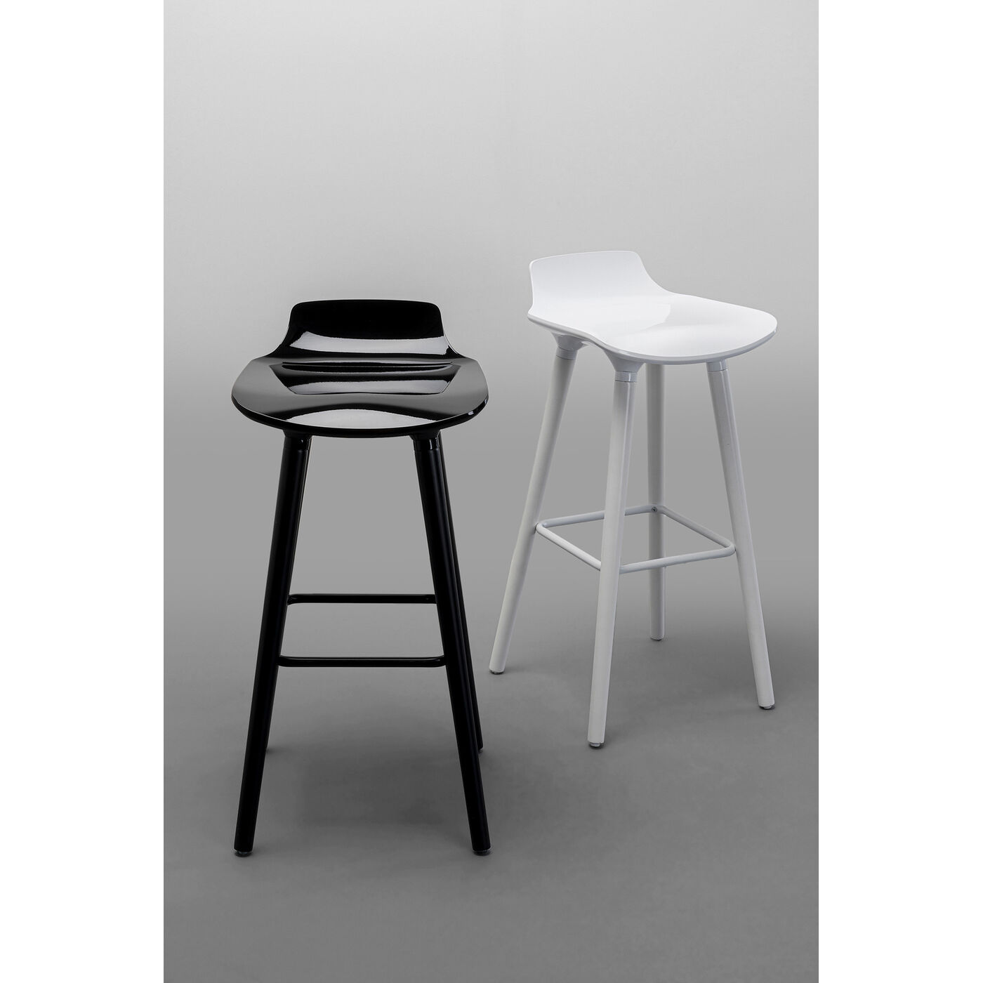 Стул барный York Black 75 см KARE 87736