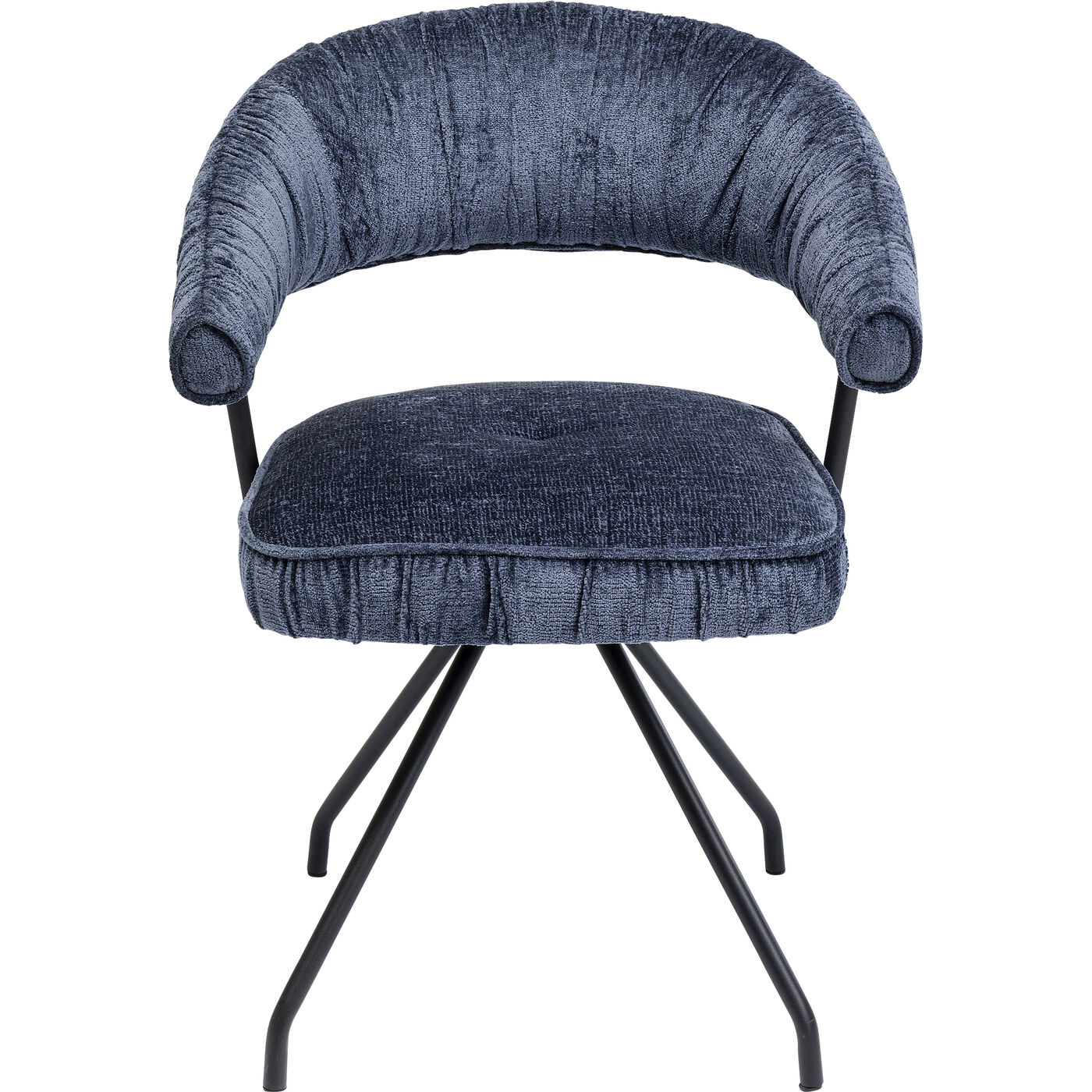 Стул вращающийся Arabella Blue KARE 87359