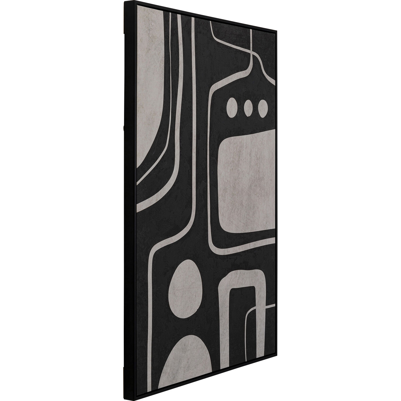 Картина на холсте Artistic Blacky 70x110 см KARE 57004