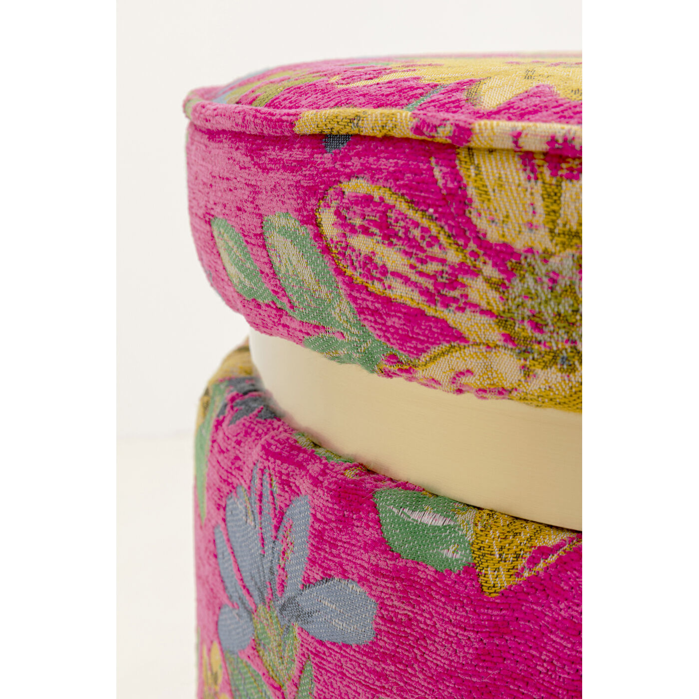 Пуф Flower Fever Pink Ø39cm KARE 71089