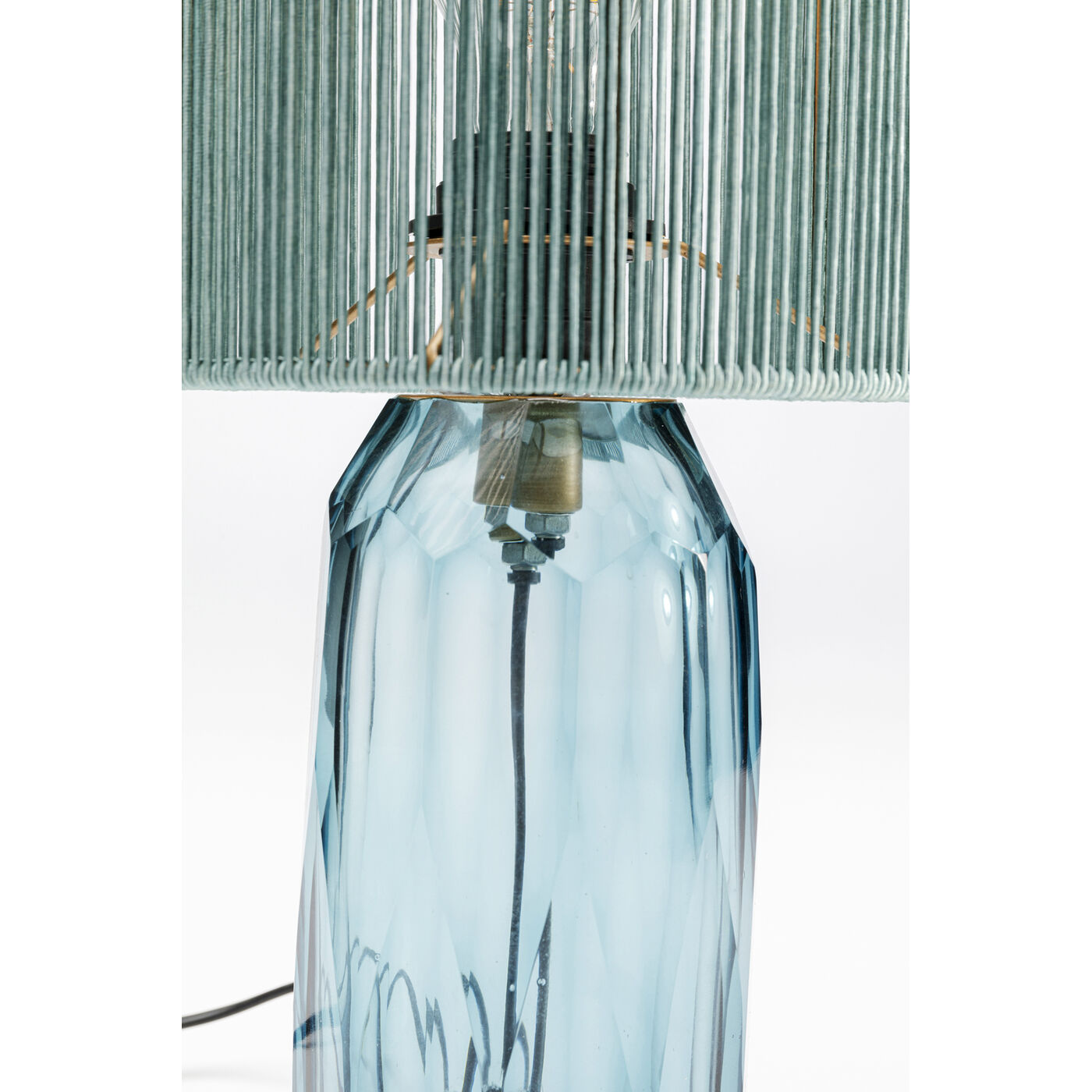 Светильник настольный Veccio Blue 42cm KARE 56478