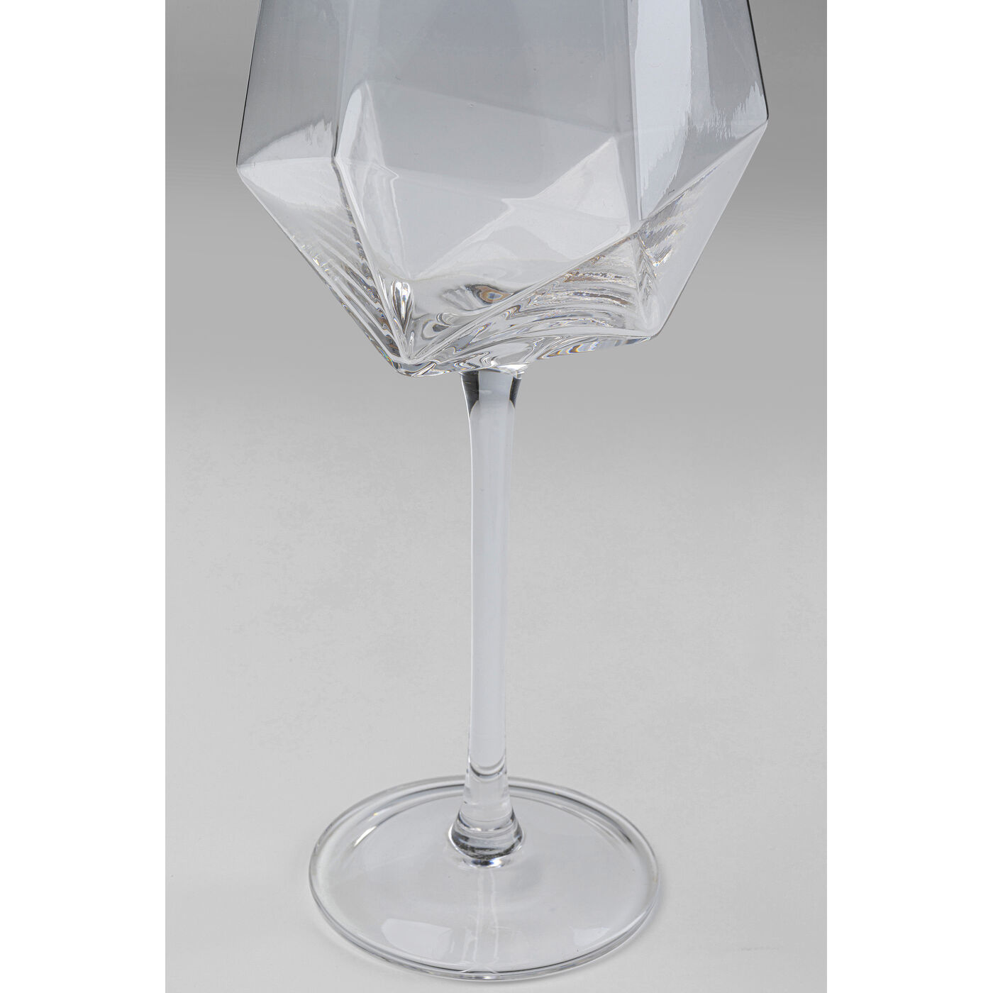 Бокал для вина Diamond Gold Rim (4 шт) KARE 42213