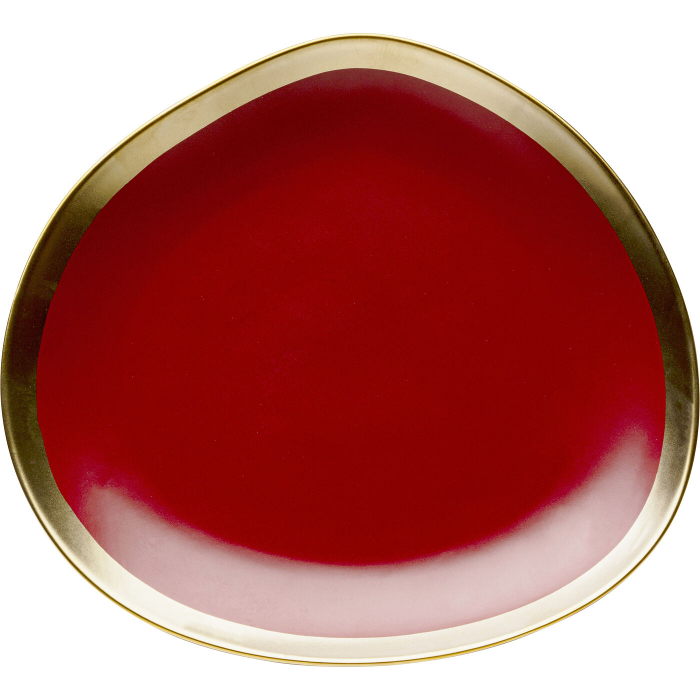 Тарелка Vibrations Red Ø21cm KARE 58151
