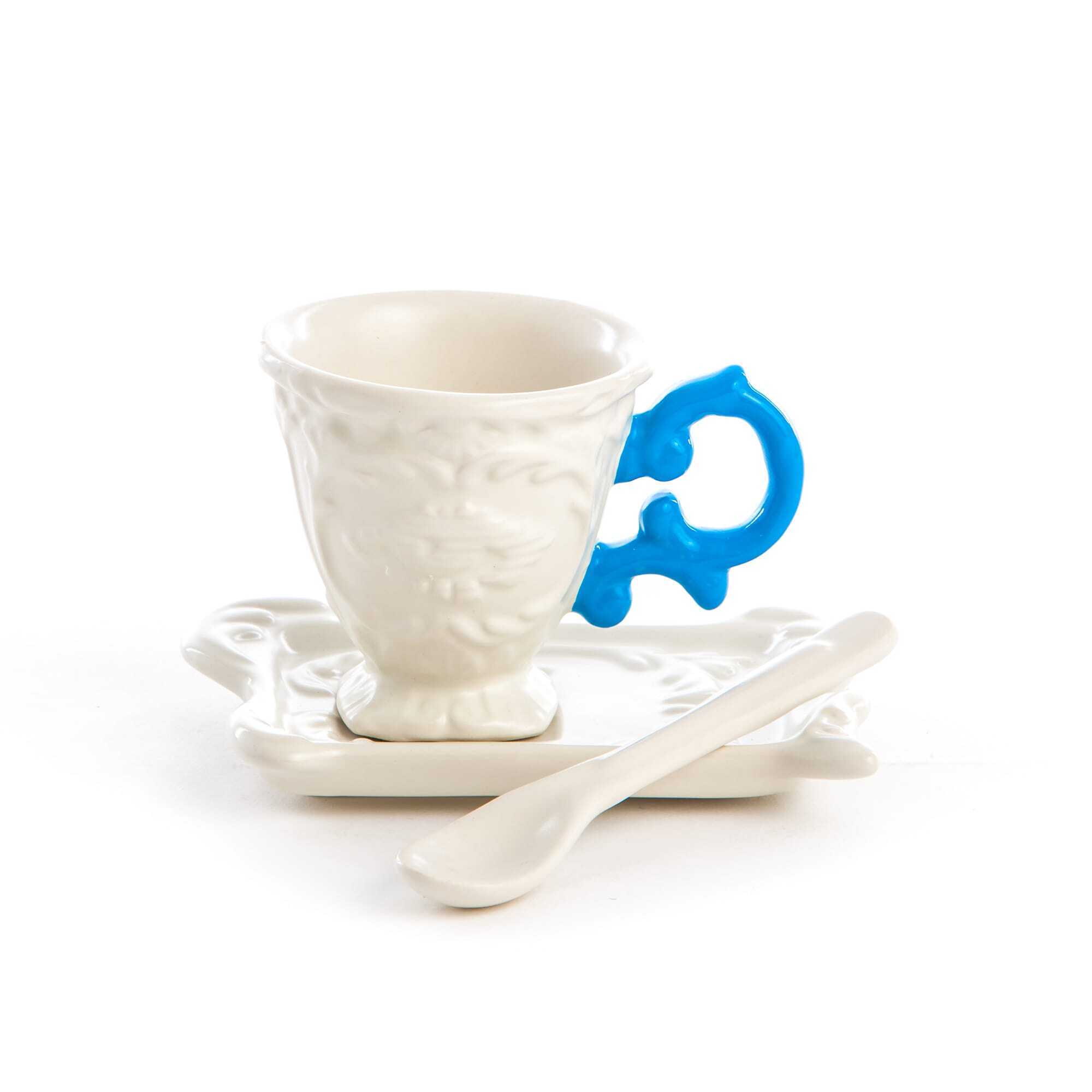 Кофейная пара Seletti I-Coffee Blue 09859_AZZ