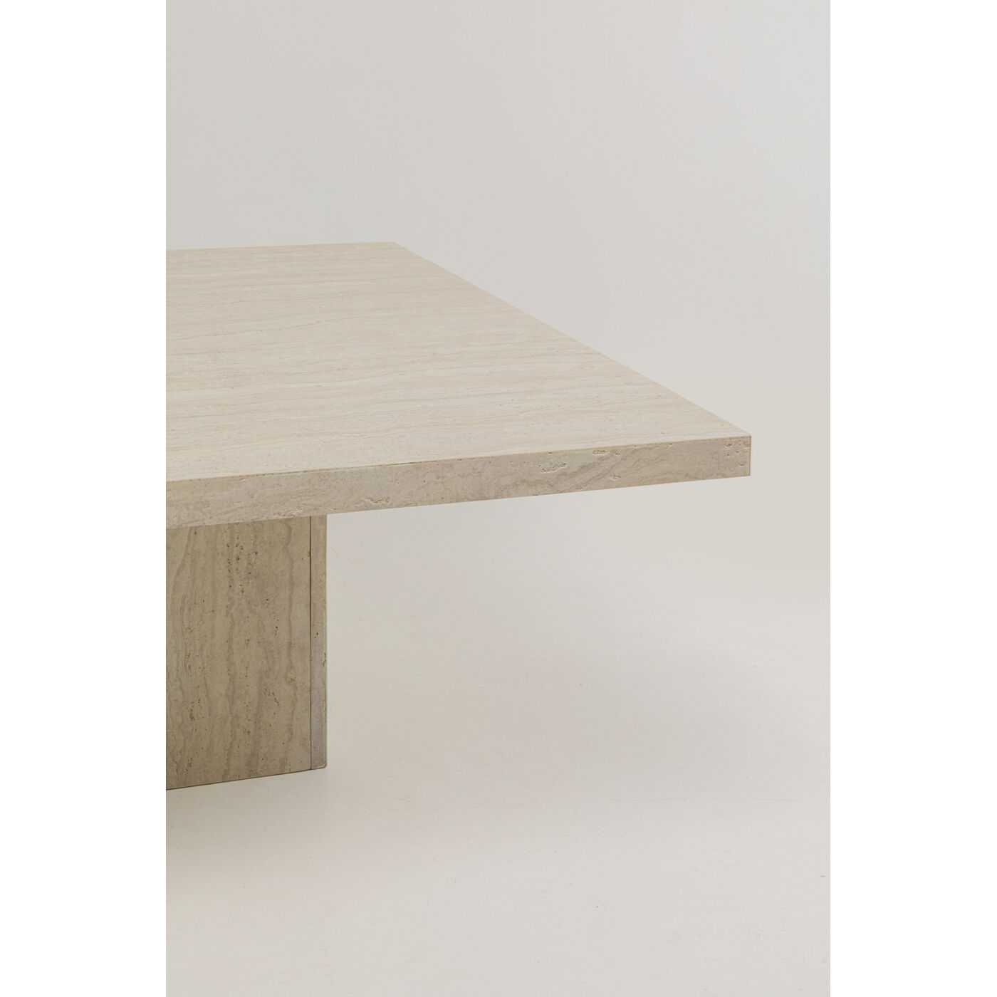 Стол кофейный Travertino 100x100cm KARE 71064