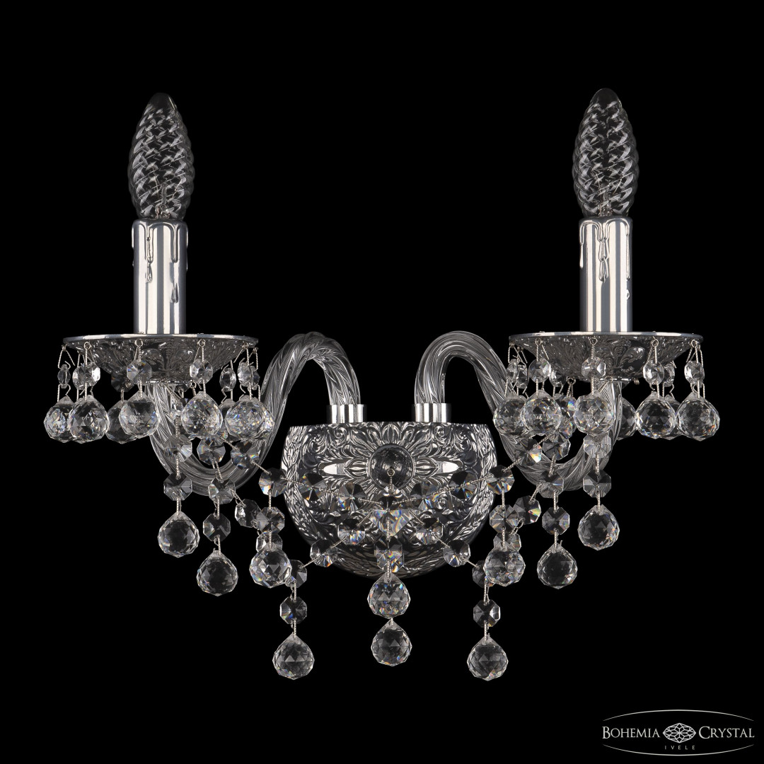 Бра хрустальные AL16309B/2/141 CG Bohemia Ivele Crystal