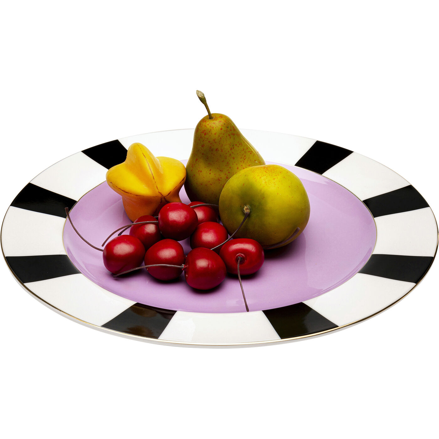 Тарелка Harlequin Purple Ø31cm KARE 56986