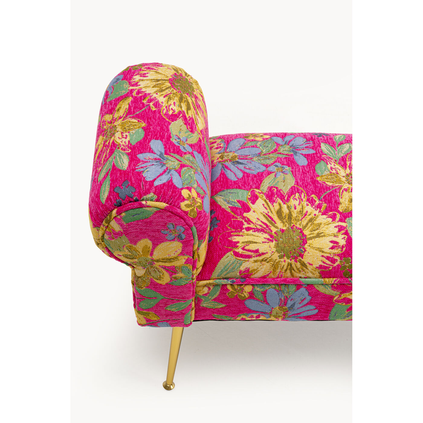 Скамья Wing Flower Fever Pink 100cm KARE 71153