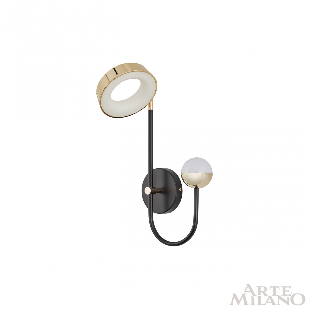 Бра светодиодные 273299/1+1 BK/GD Arte Milano
