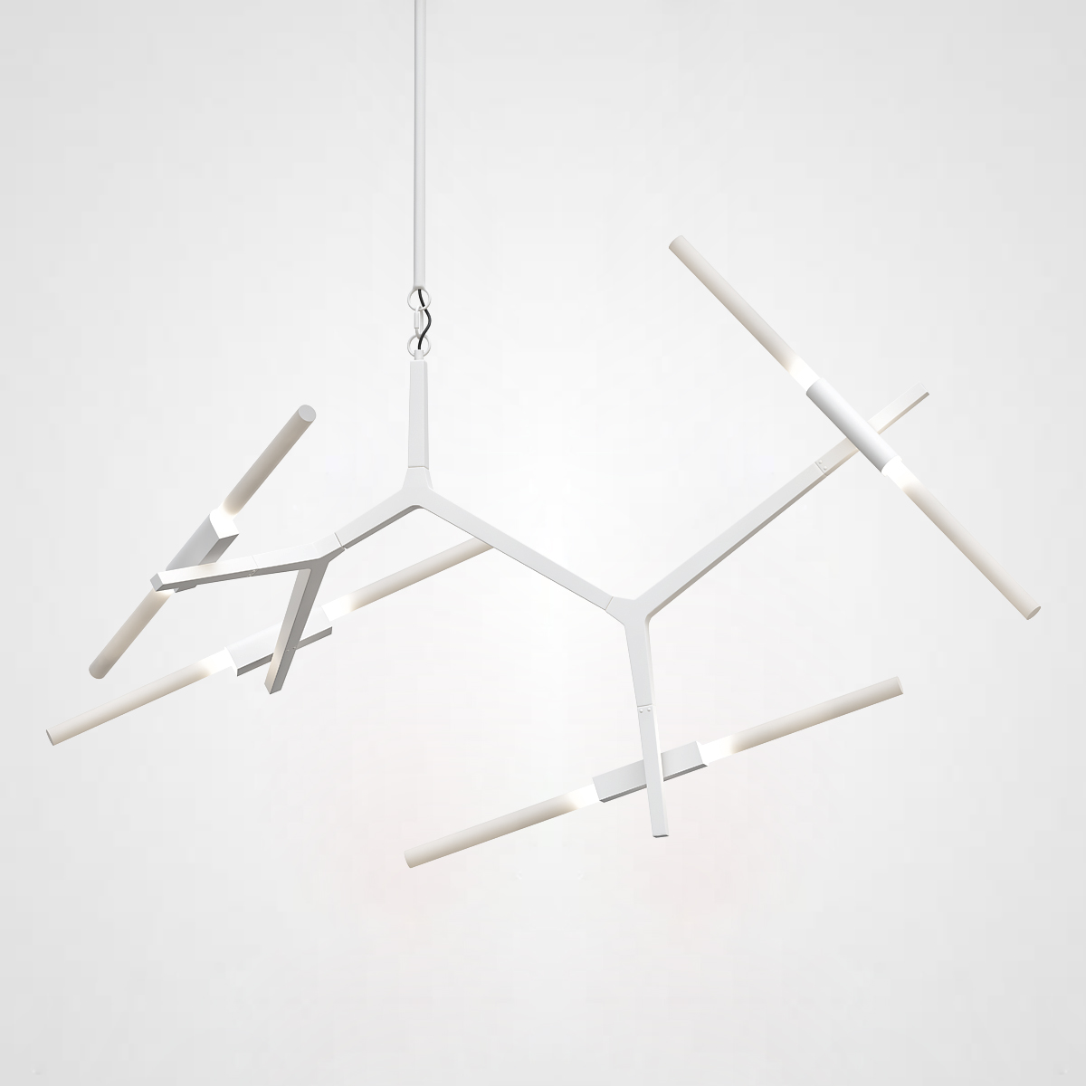 Люстра Агнес Chandelier Summer 8 White by ImperiumLoft