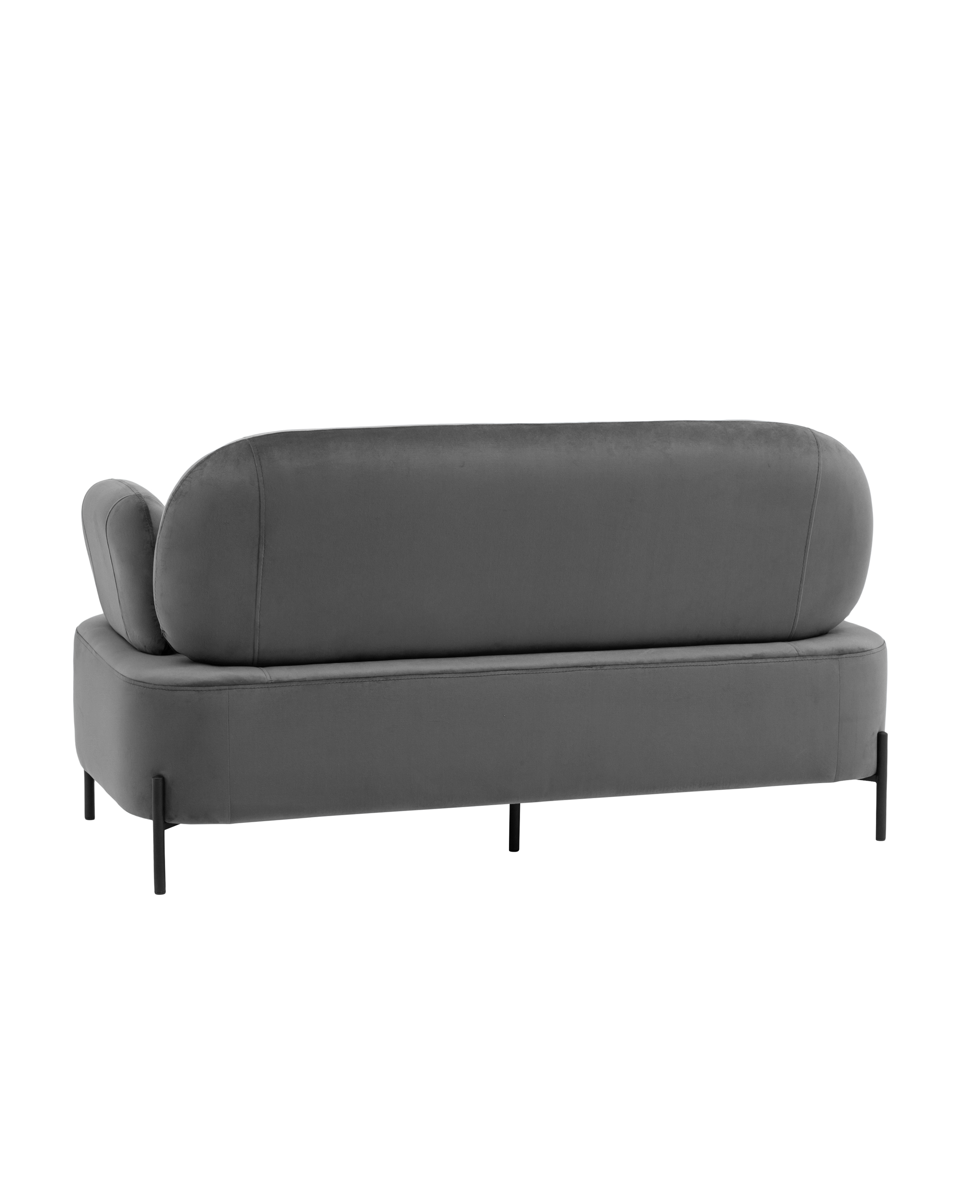 Диван Кэнди велюр серый Stool Group