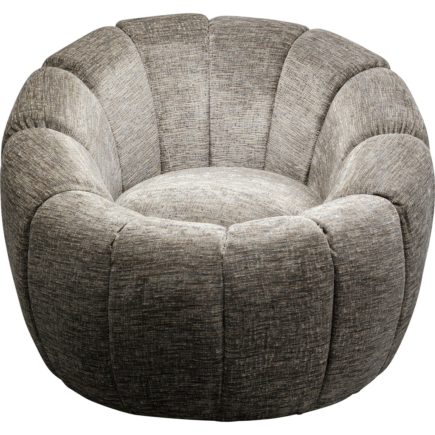 Кресло вращающееся Fiori Grey KARE 87946