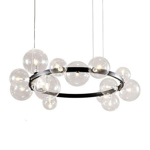 Люстра Delight Collection OMG1075R black/clear