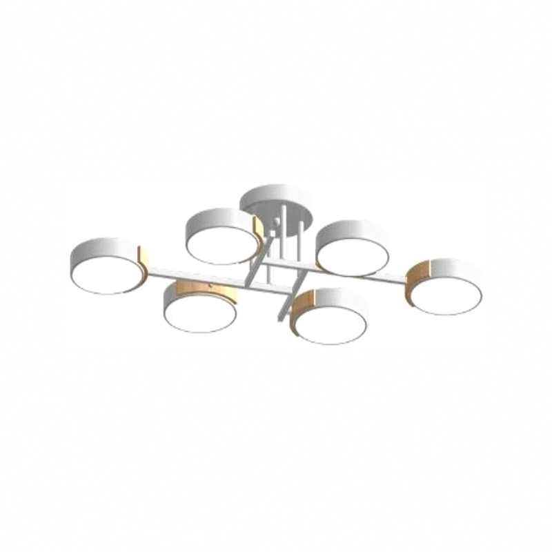 Накладная люстра LED4U L3211-830 WH