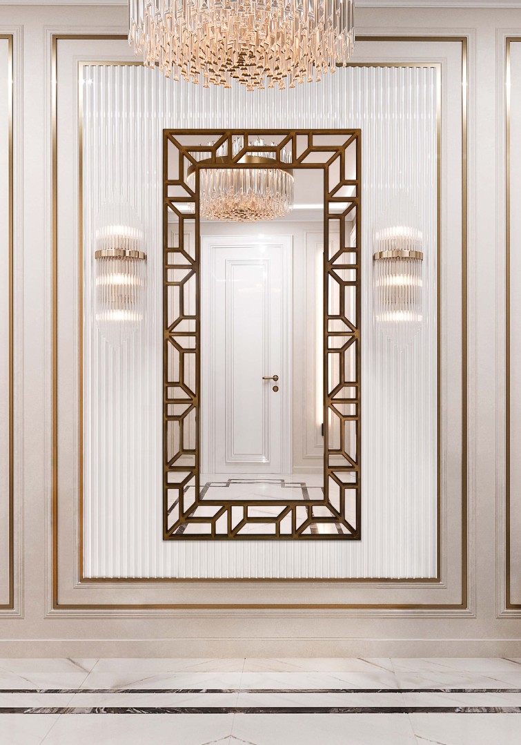 Зеркало BountyHome Gerardo mv371-gold