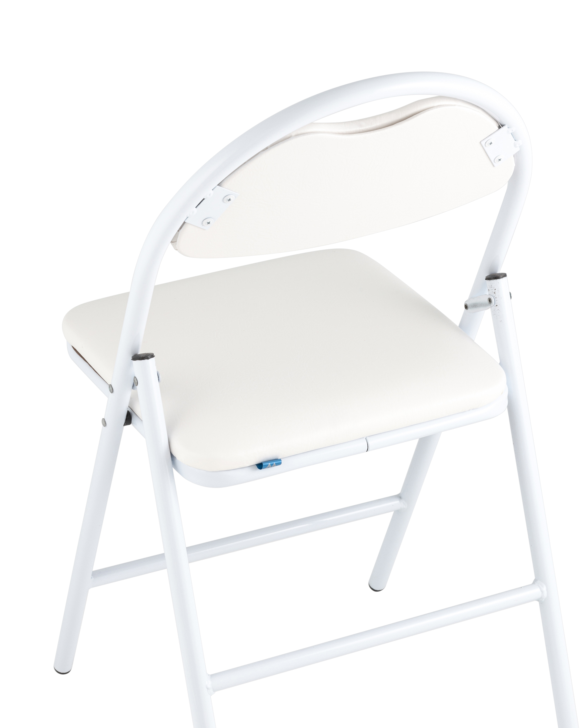 Стул складной Hagen экокожа белый каркас белый Stool Group