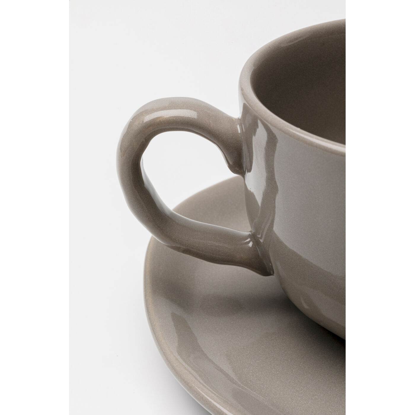 Чашка кофейная Organic Grey (2/part) KARE 58187