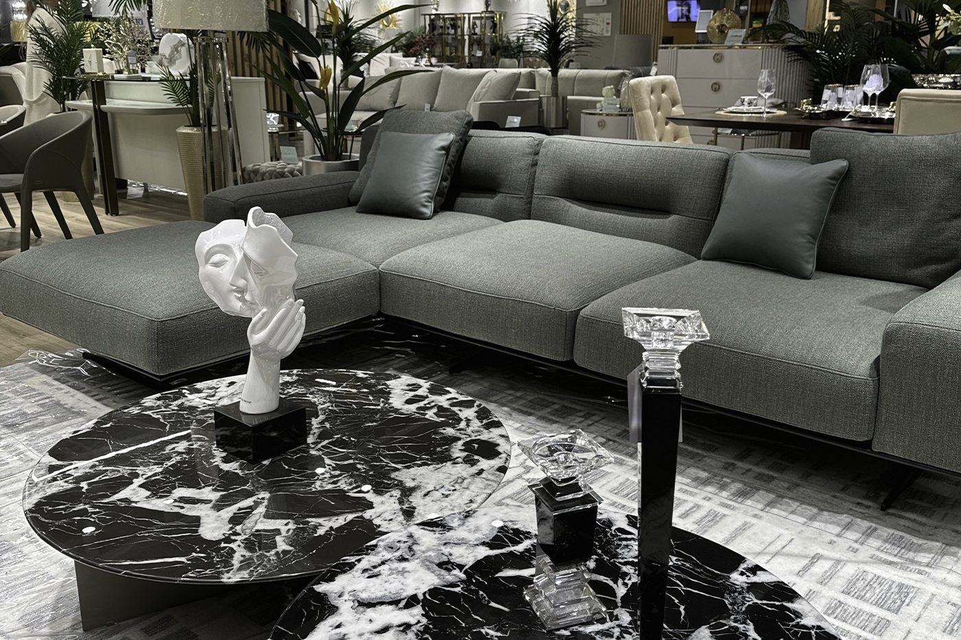 Диван модульный угловой правый Garda Decor Modular set PORTO №2