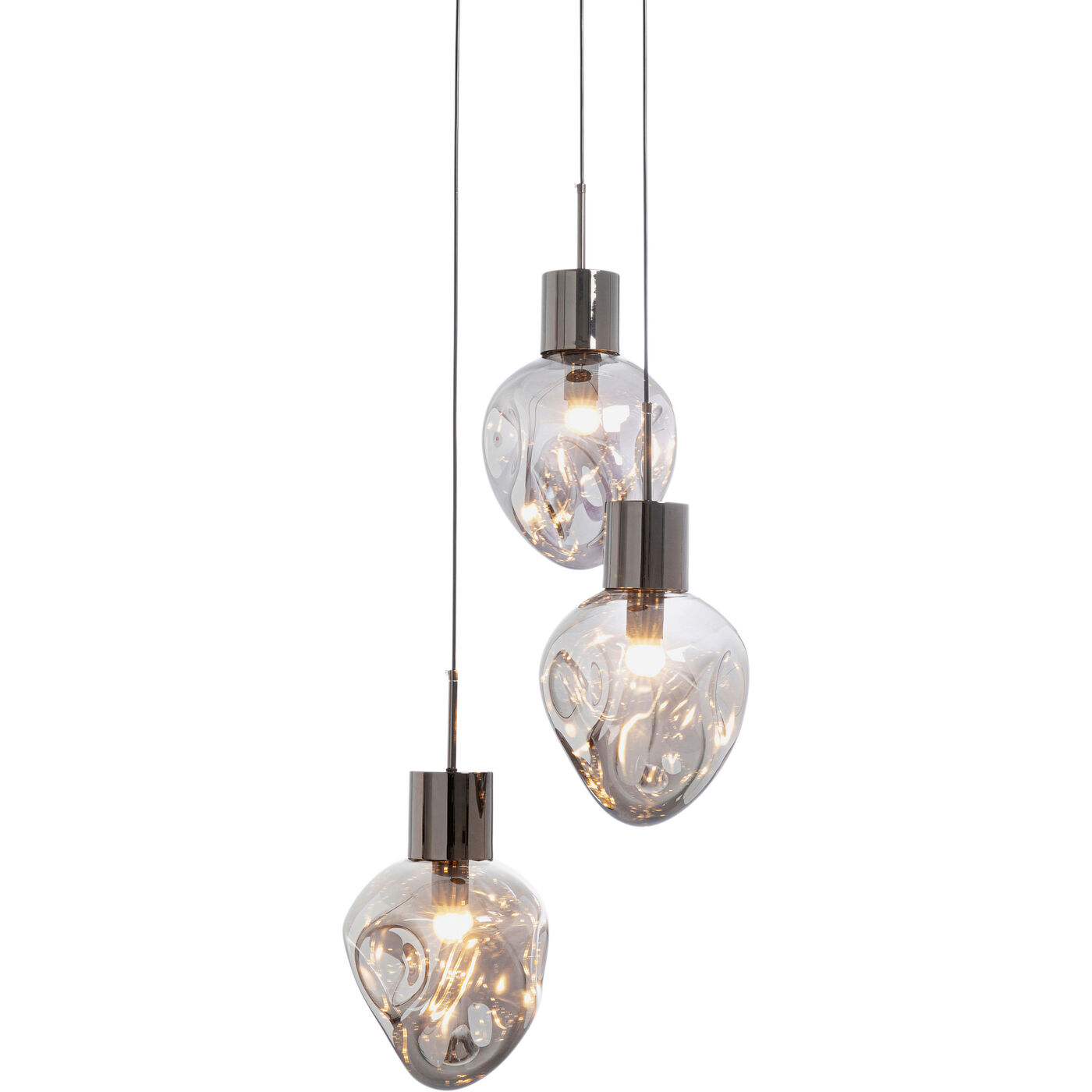 Светильник подвесной Supernova Smoky Tre Ø45 см KARE 56422