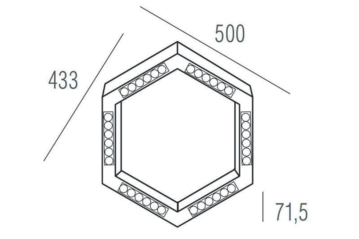 Подвесной светодиодный светильник Donolux DL18515S111B36.48.500BB