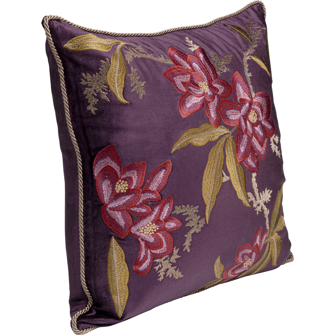 Подушка Lovely Flowers Purple 50x50cm KARE 58010