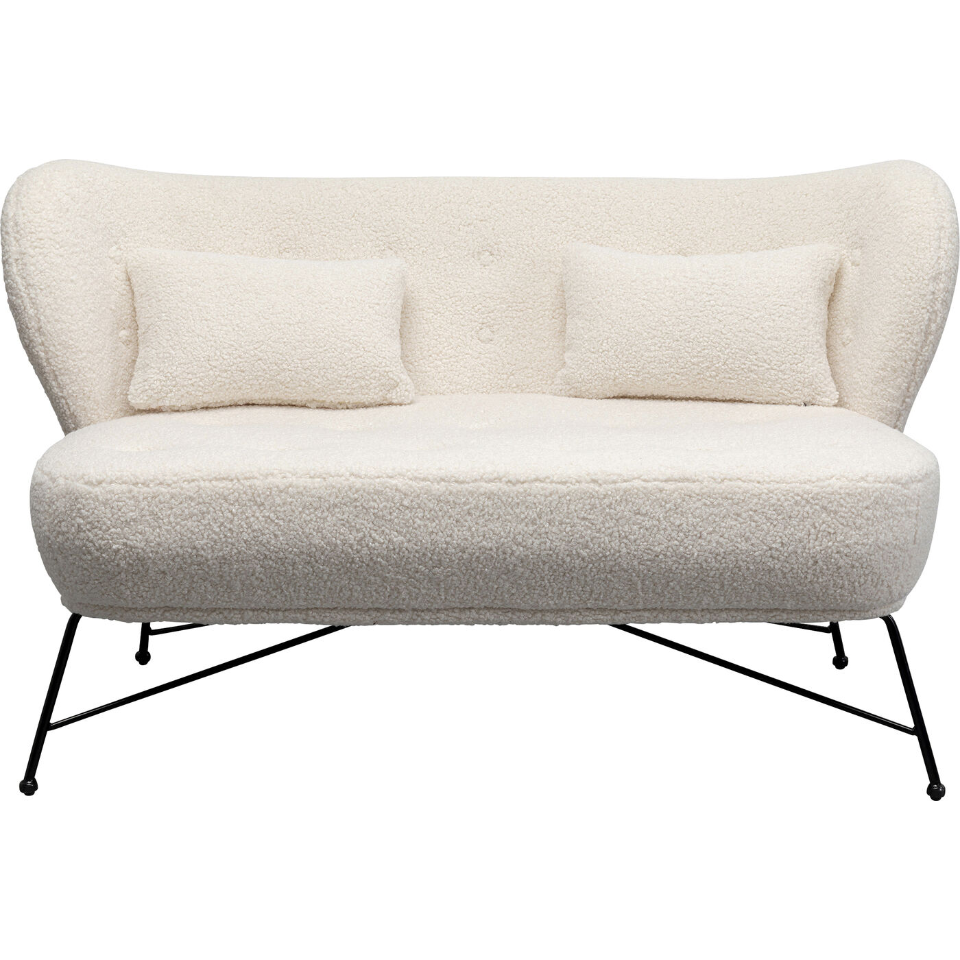 Диван двухместный Jacky Boucle 139 см KARE 87839