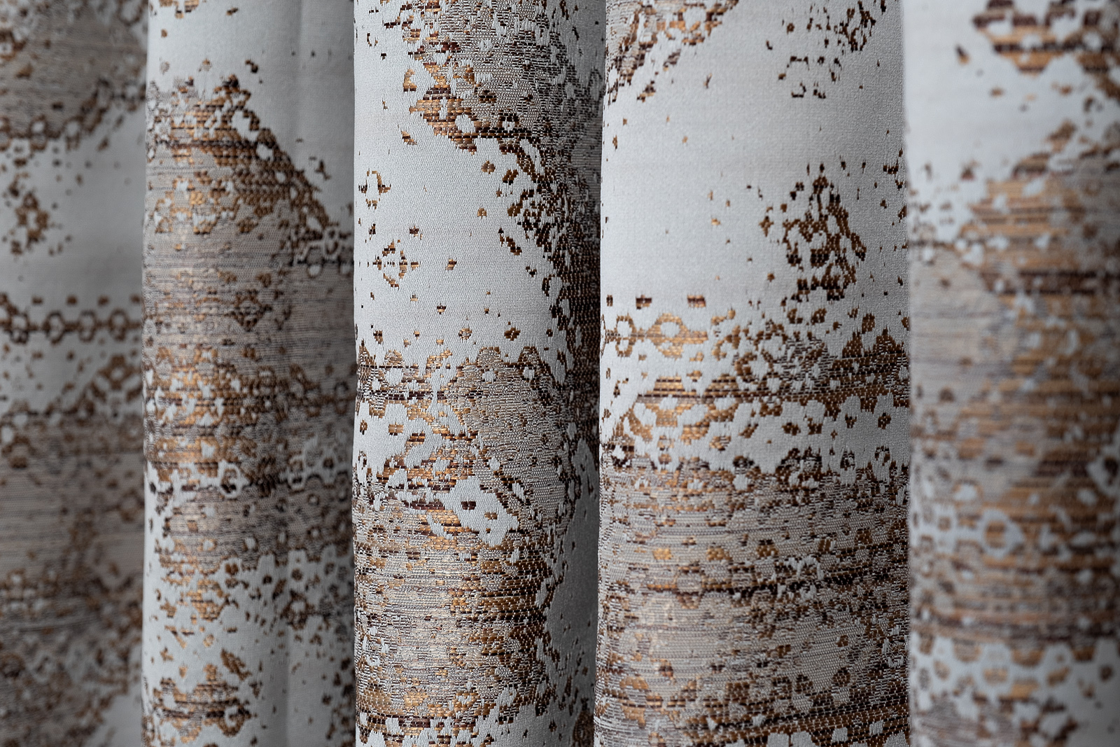 Портьера Bromley 260х300см голубая Garda Decor 121GD-00013