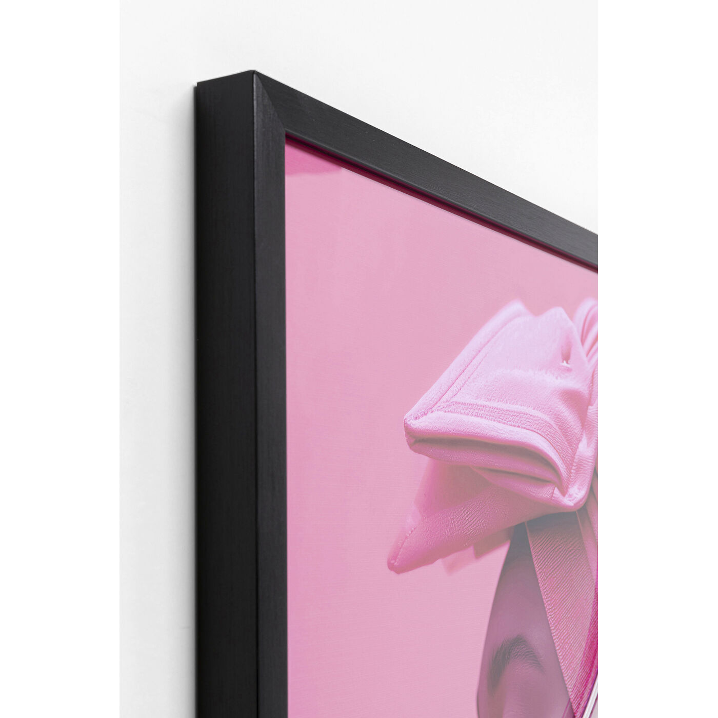 Картина Pink Woman LED 80x80cm KARE 56577