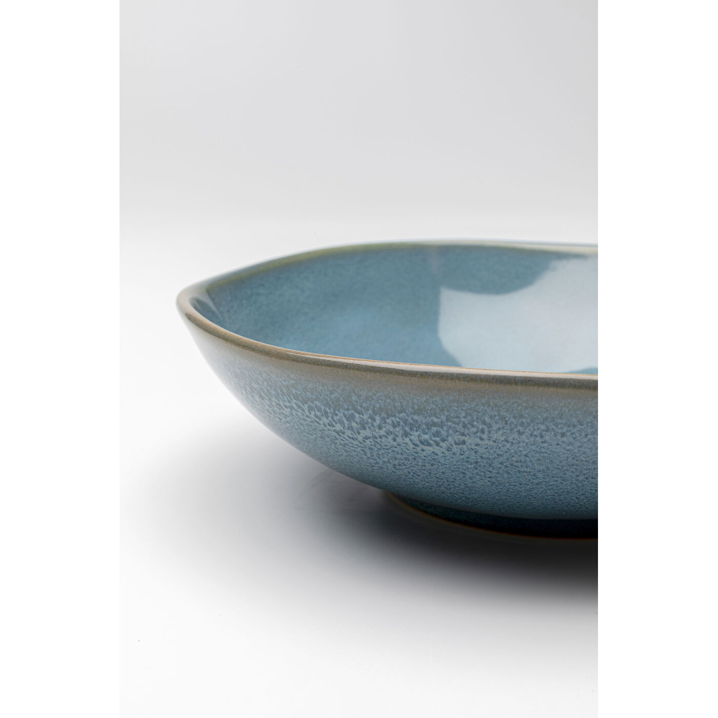 Тарелка Deep Organic Turquoise Ø22cm KARE 58176