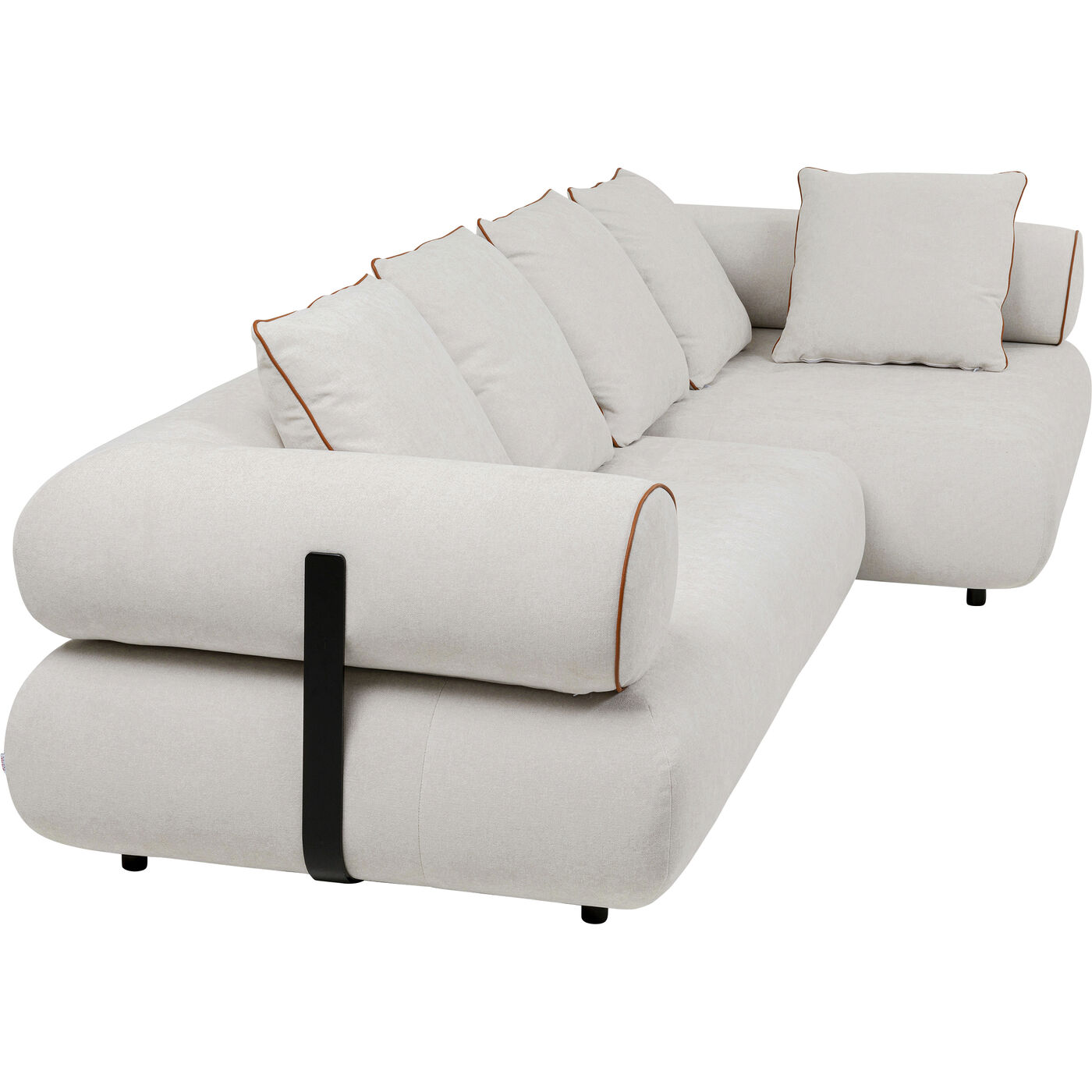 Диван правосторонний угловой Splendido Creme Right 327cm KARE 88024