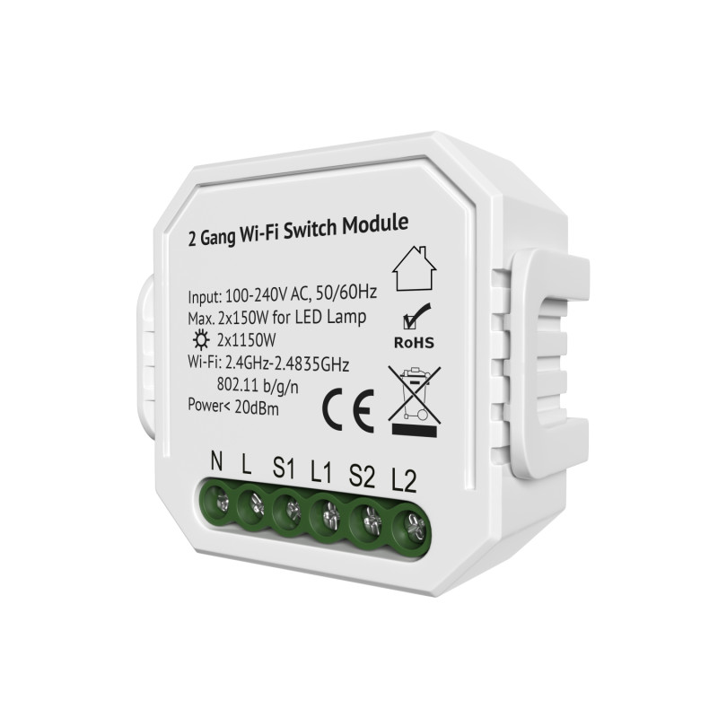 Wi-Fi реле Denkirs RL1002-SM/1