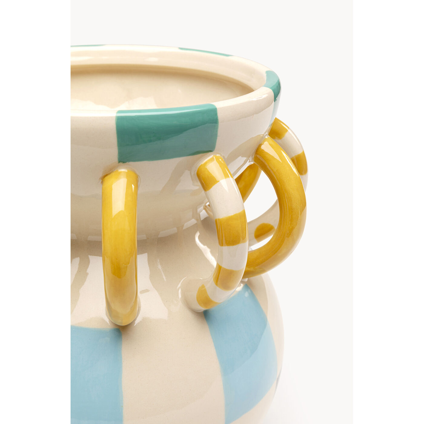 Ваза Harlequin Handle 24cm KARE 57626