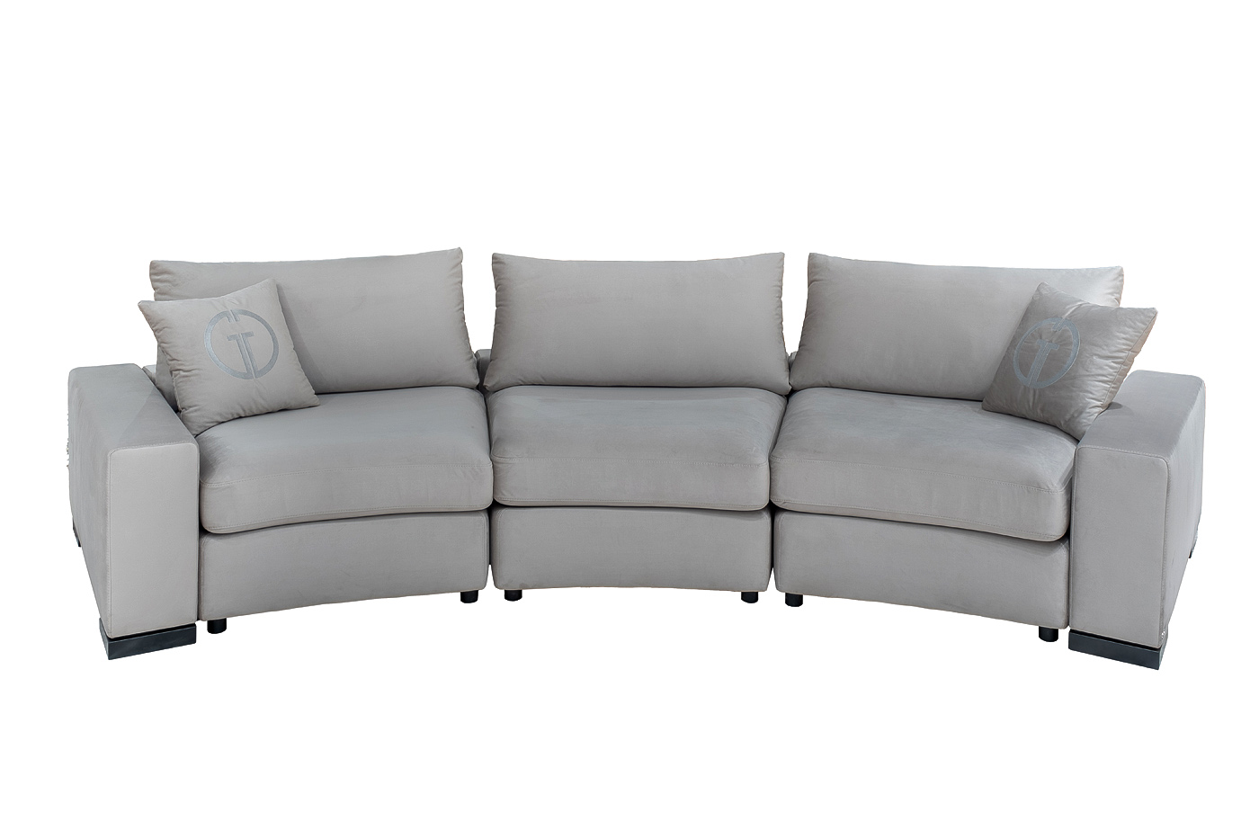 Комплект мебели №40 диван MANCHESTER радиусный Garda Decor koml-garda-40-manch