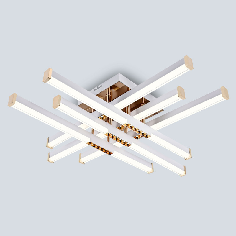 Накладная люстра LED4U L9376-700 WH