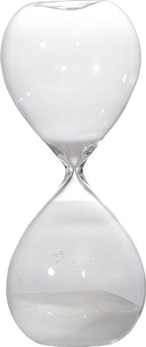 Декоративное изделие Песочные часы Glasar 73229-WHIT