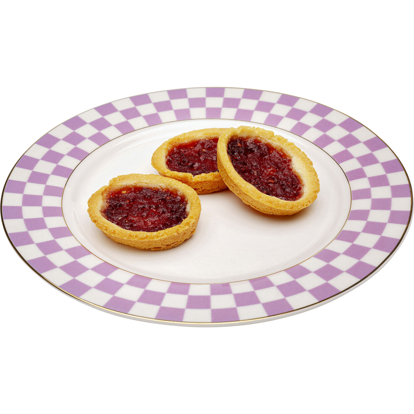 Тарелка Harlequin Purple Ø21cm KARE 56987