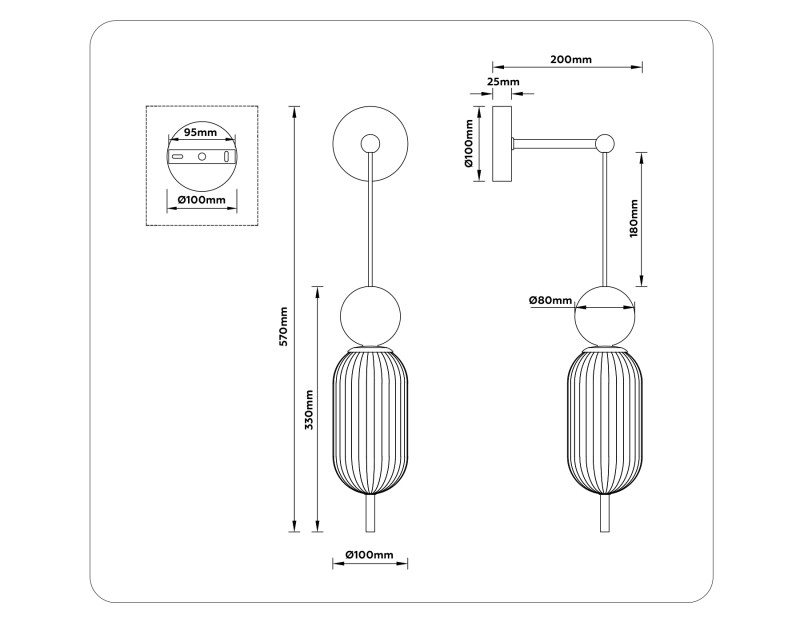 Бра Ambrella Light LH53108